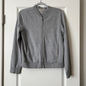Burberry womens zip sweatshirt